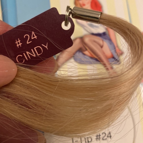 18 INCH I-Tip HAIR EXTENSIONS #24 CINDY - Picture 2 of 3